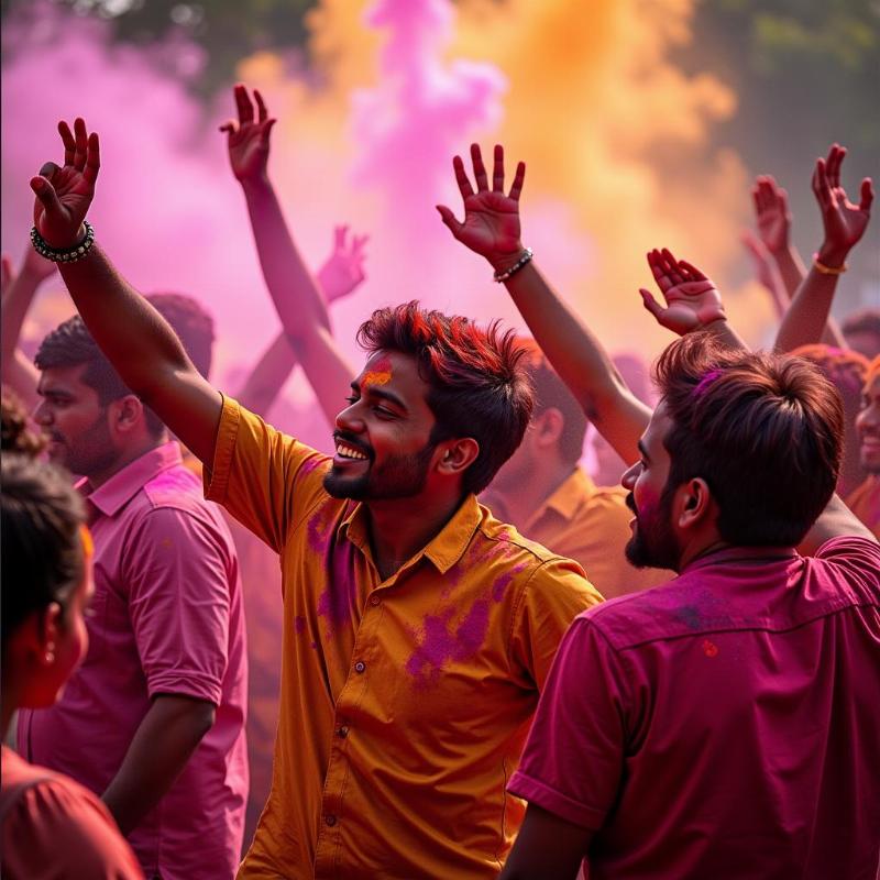 Holi Festival Celebration in India 2023