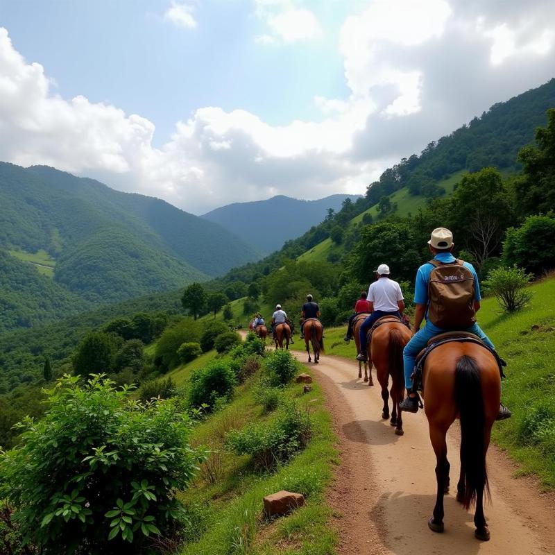 Horse Riding in Matheran