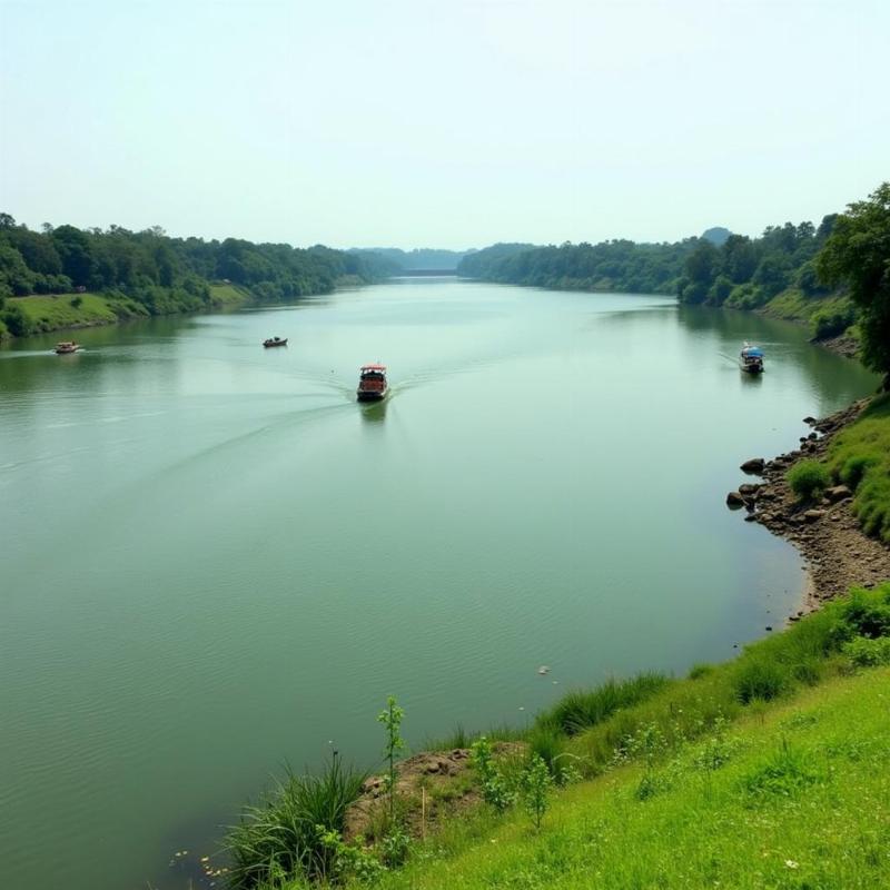 Isapur Dam Serene Waters