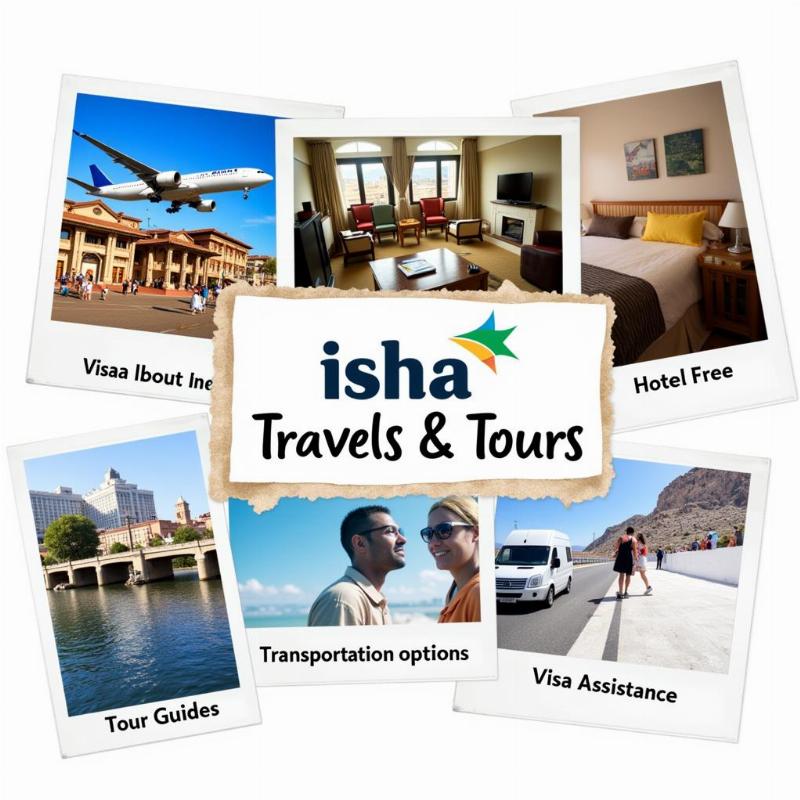 Services offered by Isha Travels & Tours