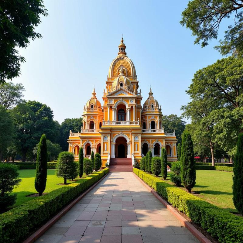 ISKCON Temple Bangalore: A vibrant spiritual center amidst the city's hustle and bustle.