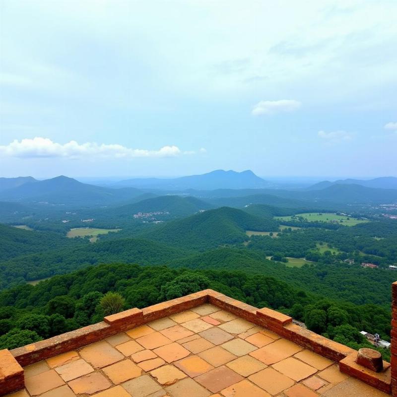 Jadhavgadh Fort Panoramic View