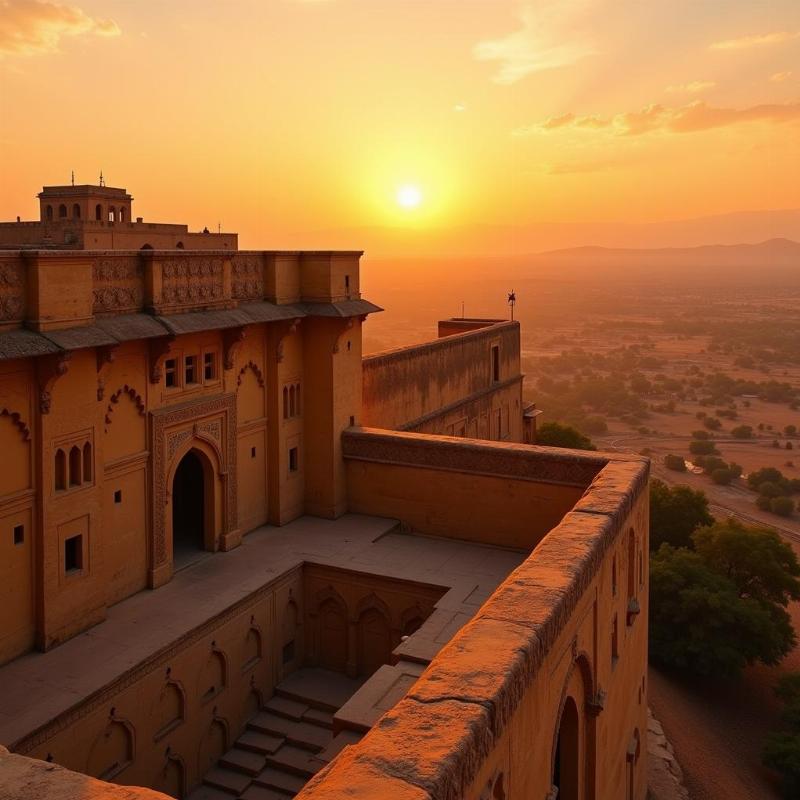 Jaisalmer Fort at Sunset