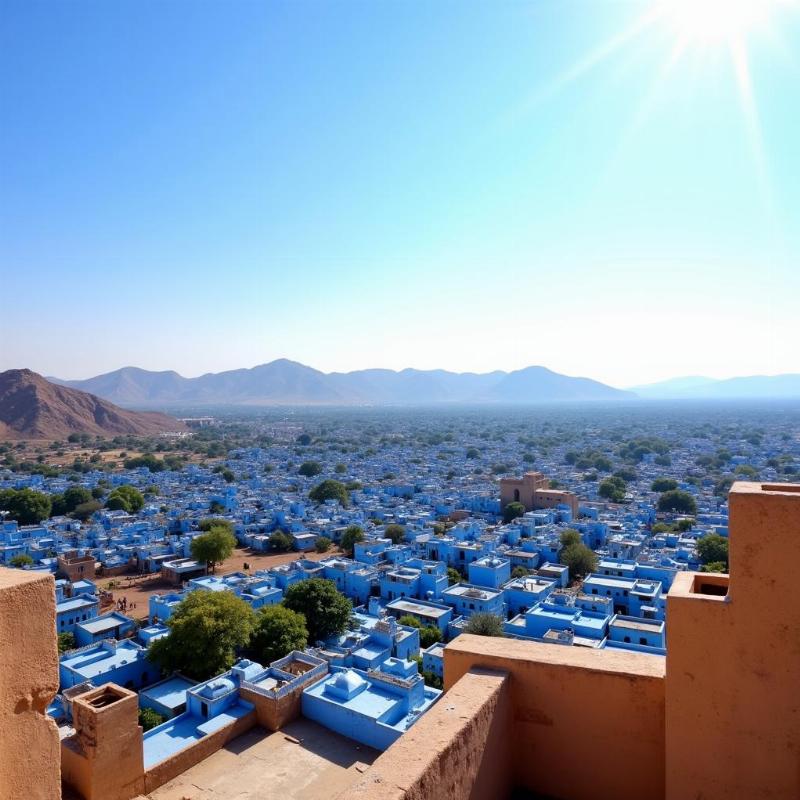 Jodhpur Mehrangarh Fort City View