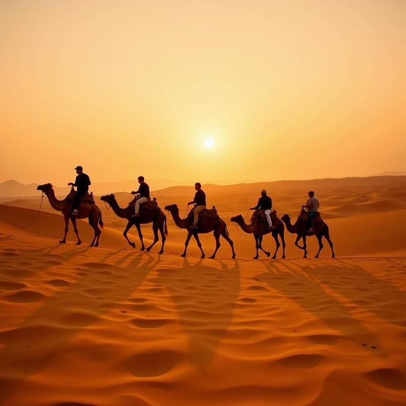 Camel Safari in Osian Desert near Jodhpur