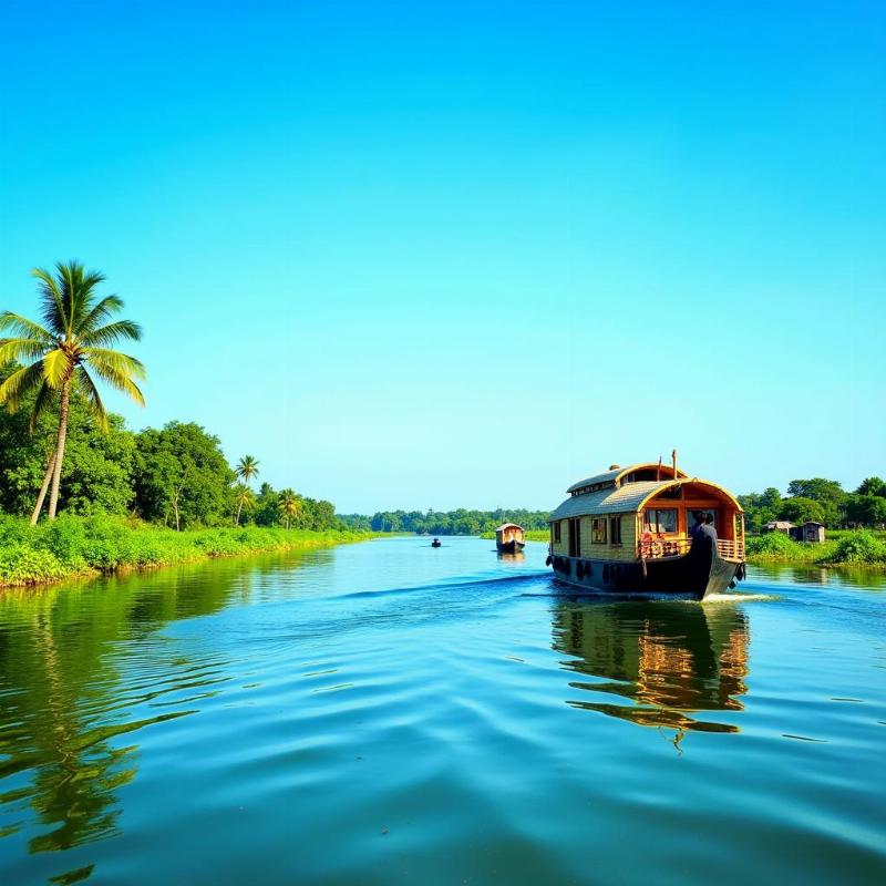 Backwater Cruise in Kadamakkudy