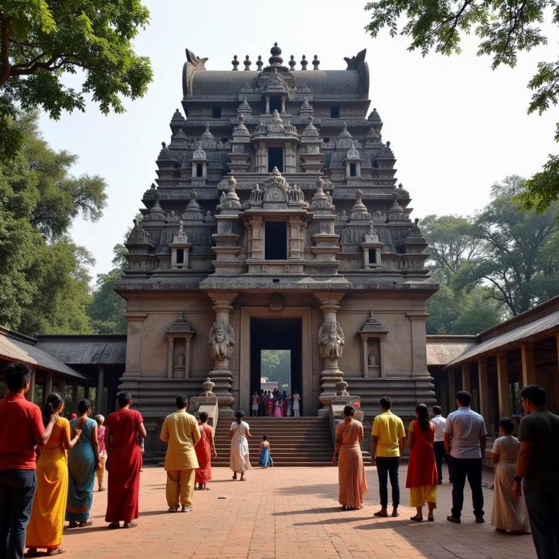 Kadu Malleswara Temple in Malleswaram