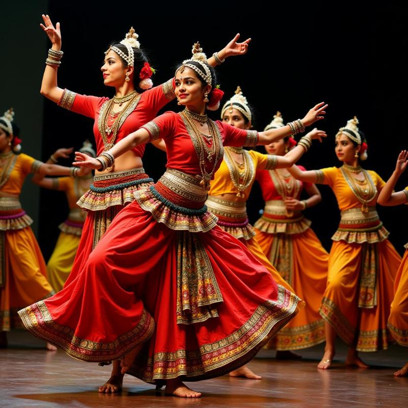 Kalinga Nagar Art Village Odissi Dance Performance