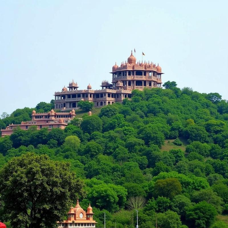 Durga Devi Temple Kalyan Panoramic View