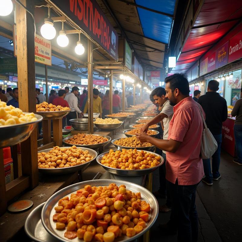 Kamla Nagar Market Street Food