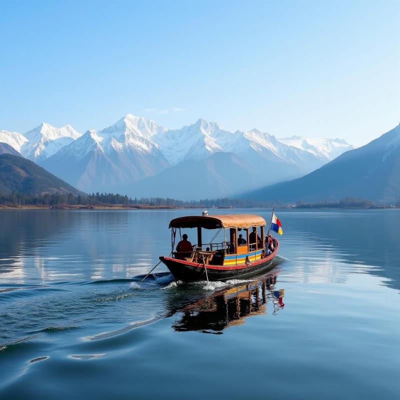 Kashmir Dal Lake Shikara Ride