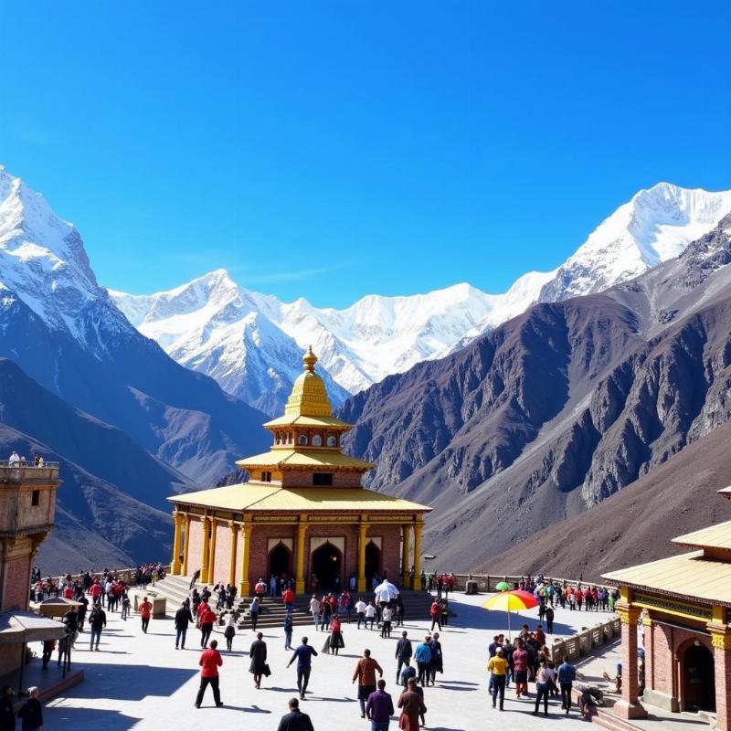 Kedarnath and Badrinath Temple in Summer