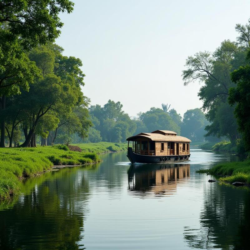 Tranquil Kerala Backwaters Houseboat Cruise