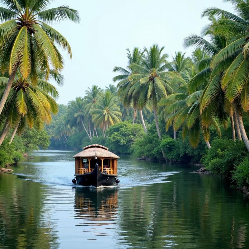 Kerala Backwaters Serenity