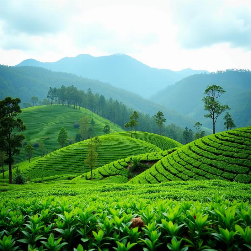 Kerala Tea Plantations in Munnar