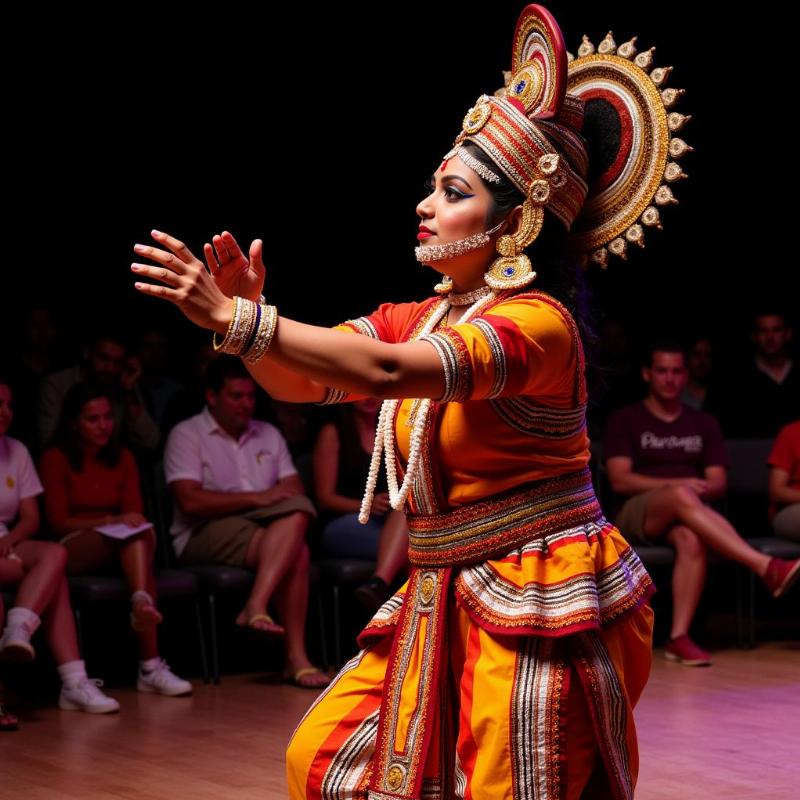 Witnessing Kathakali with Kesari Tours