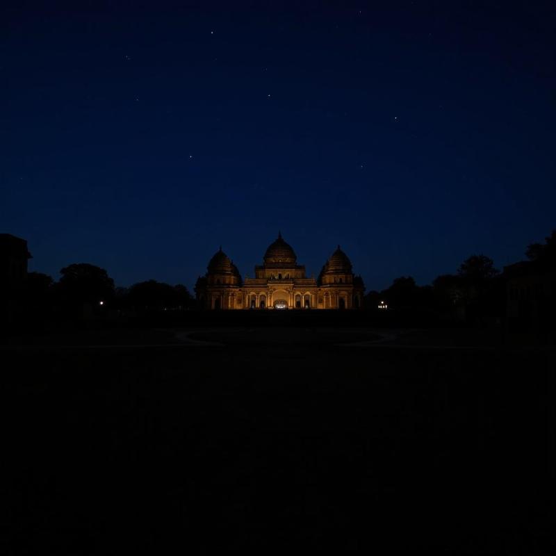 Khajuraho Western Group of Temples at Night