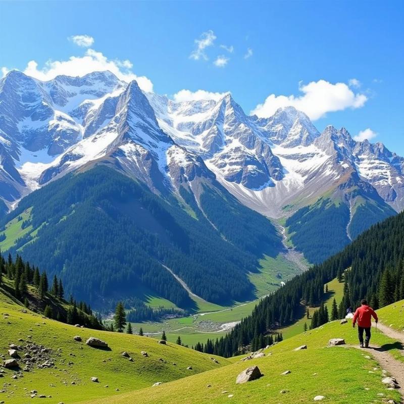 Kinnaur Kailash Trek Scenic View