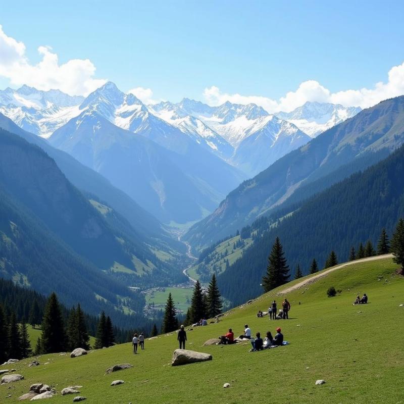 Kullu Manali Scenic View