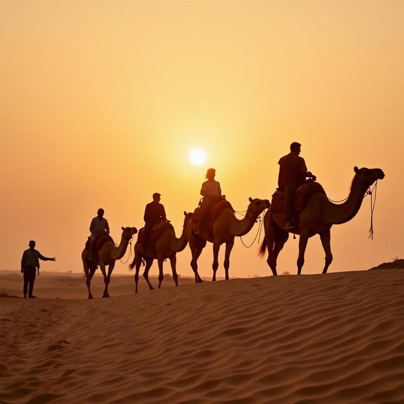 Camel Safari in Kutch Desert: Exploring the vast landscape