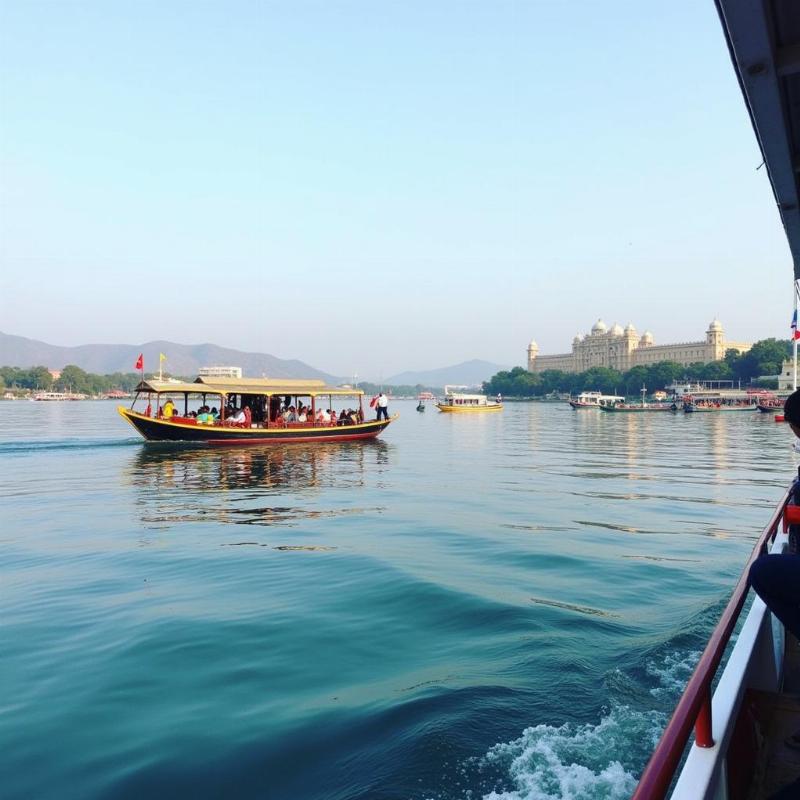 Lake Pichola Boat Ride City Palace View