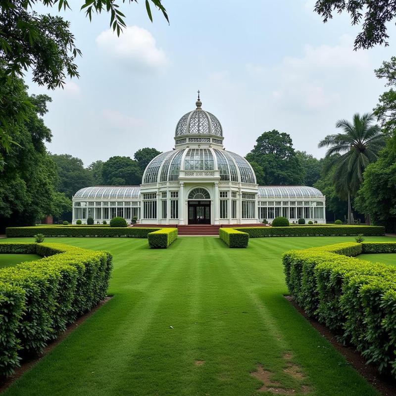 Lalbagh Botanical Garden: A Picturesque Spot for a Kiss