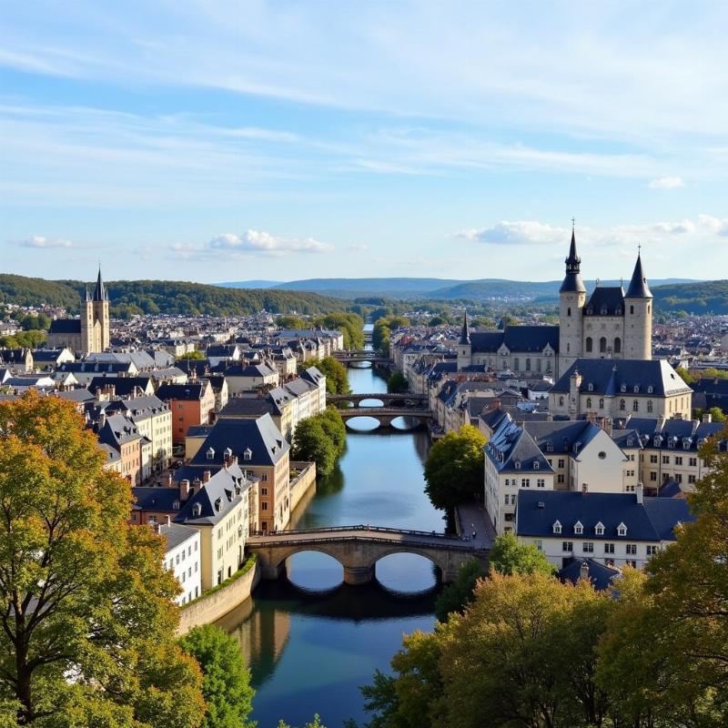 Luxembourg City View