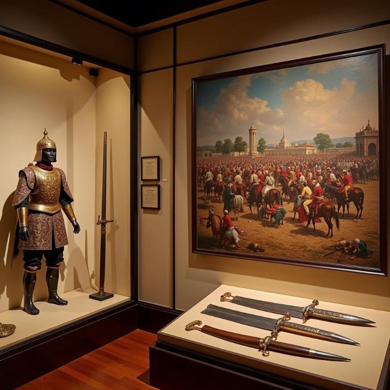 Exhibits at the Maharana Pratap Museum