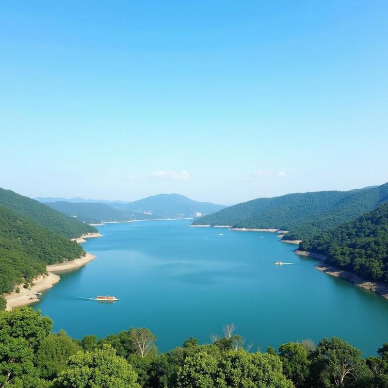 Maithon Dam near Chittaranjan