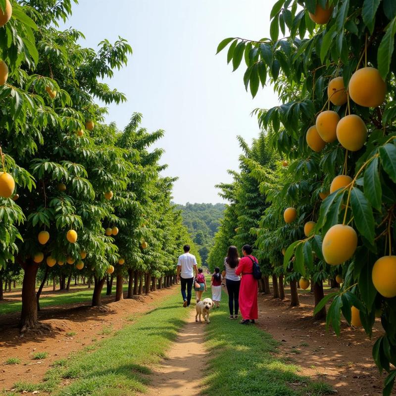 Mango Orchard Tour in India