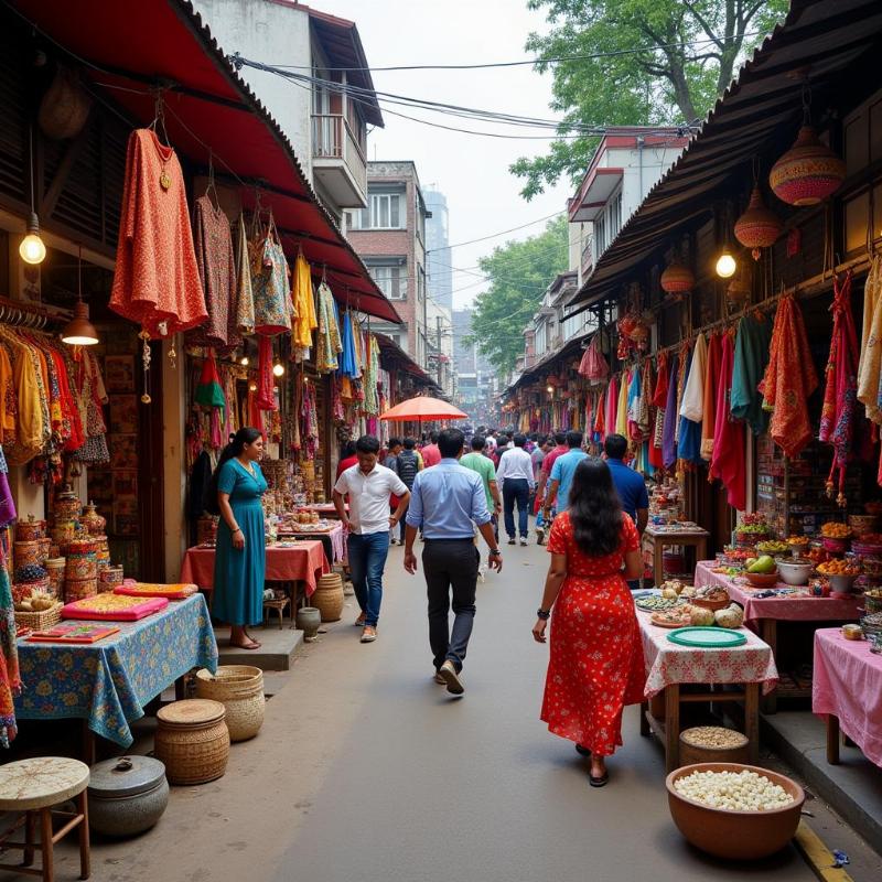 Marathahalli Street Market Shopping