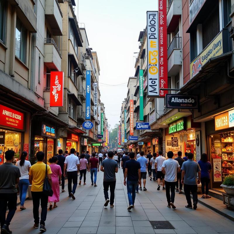 MG Road and Brigade Road Shopping