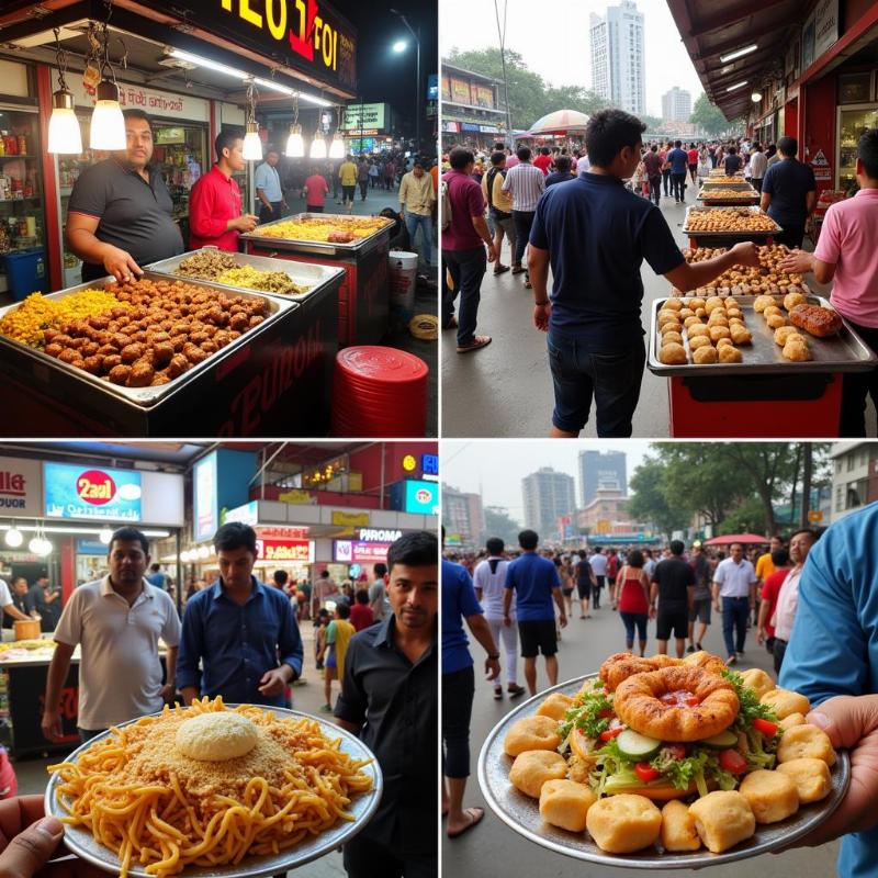 Mohammed Ali Road and Girgaum Chowpatty Street Food in Mumbai