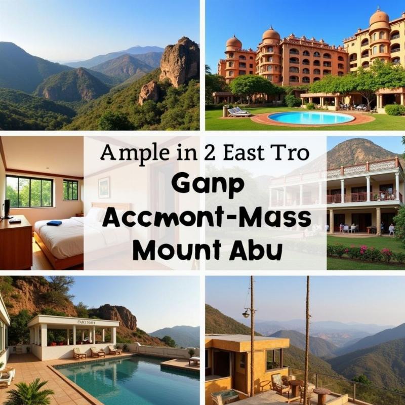 Hotels and resorts in Mount Abu