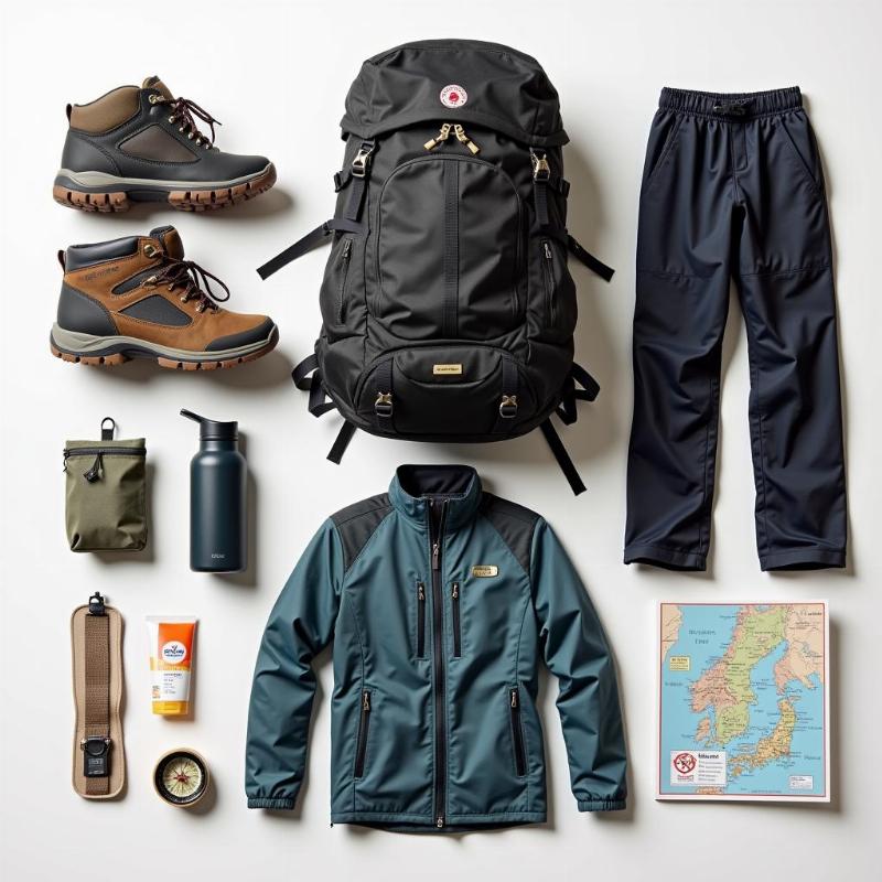 Essential packing list for Mt Fuji hiking trip