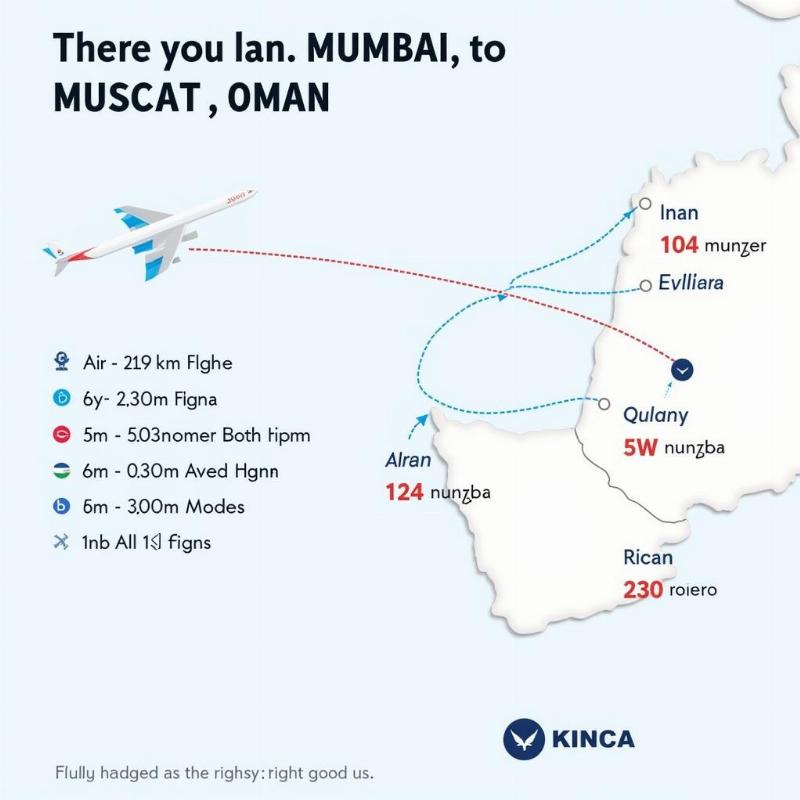 Mumbai to Oman Flight Options