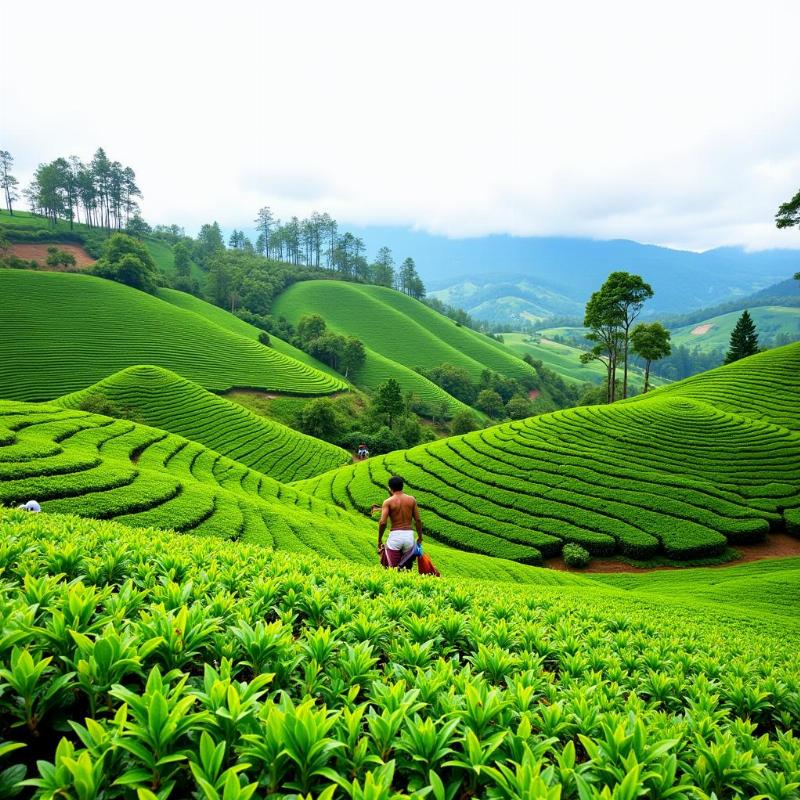 Munnar Tea Plantations India