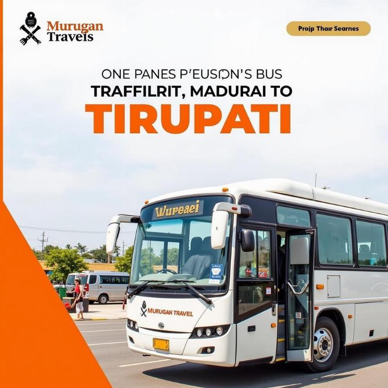 Murugan Travels Bus from Madurai to Tirupati