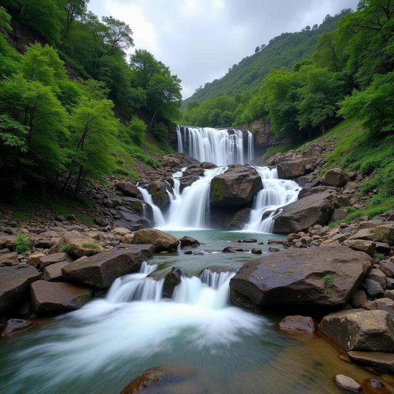 Majestic Kempty Falls in Mussoorie