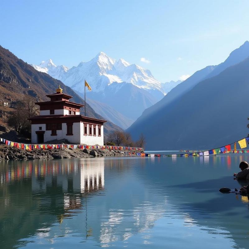 Nako Monastery in Kinnaur, Himachal Pradesh, India