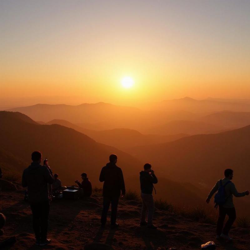 Sunrise Trek at Nandi Hills