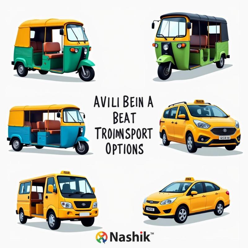 Nashik Local Transport Options: Buses, Auto-Rickshaws, and Taxis