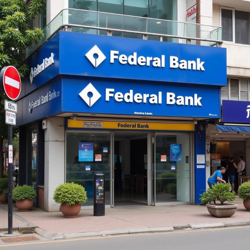 Federal Bank Branch in Nehru Place