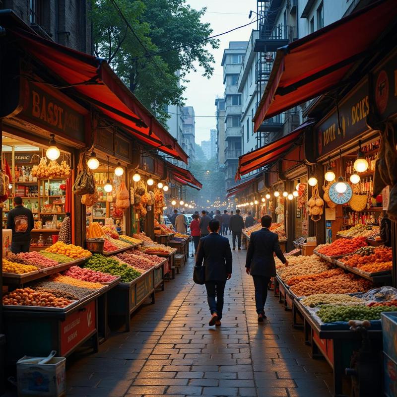 Nehru Place Market Scene