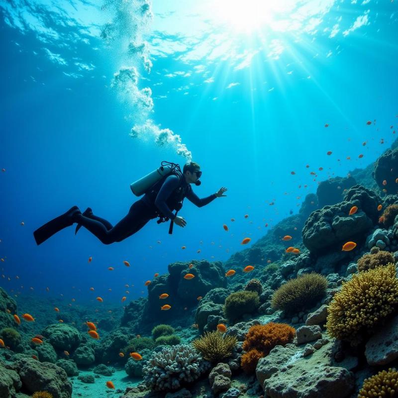 Scuba Diving in Netrani Island