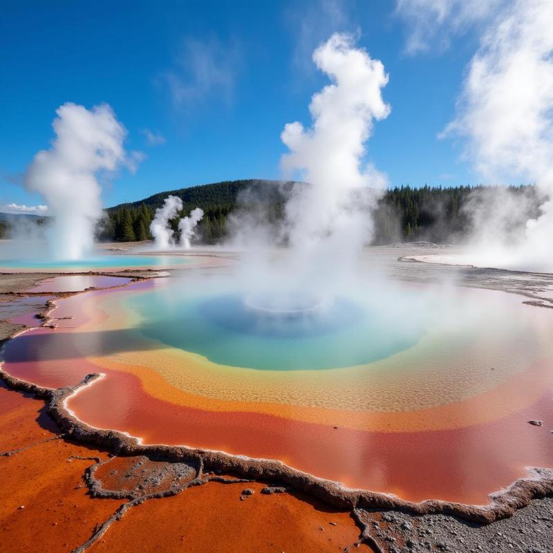 New Zealand North Island Geothermal Activity