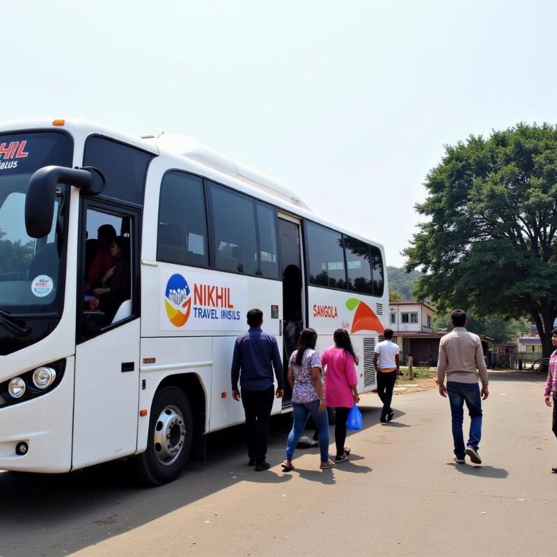 Nikhil Travels Bus Booking in Sangola