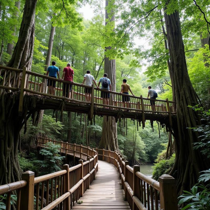 Nongriat Double-Decker Living Root Bridge