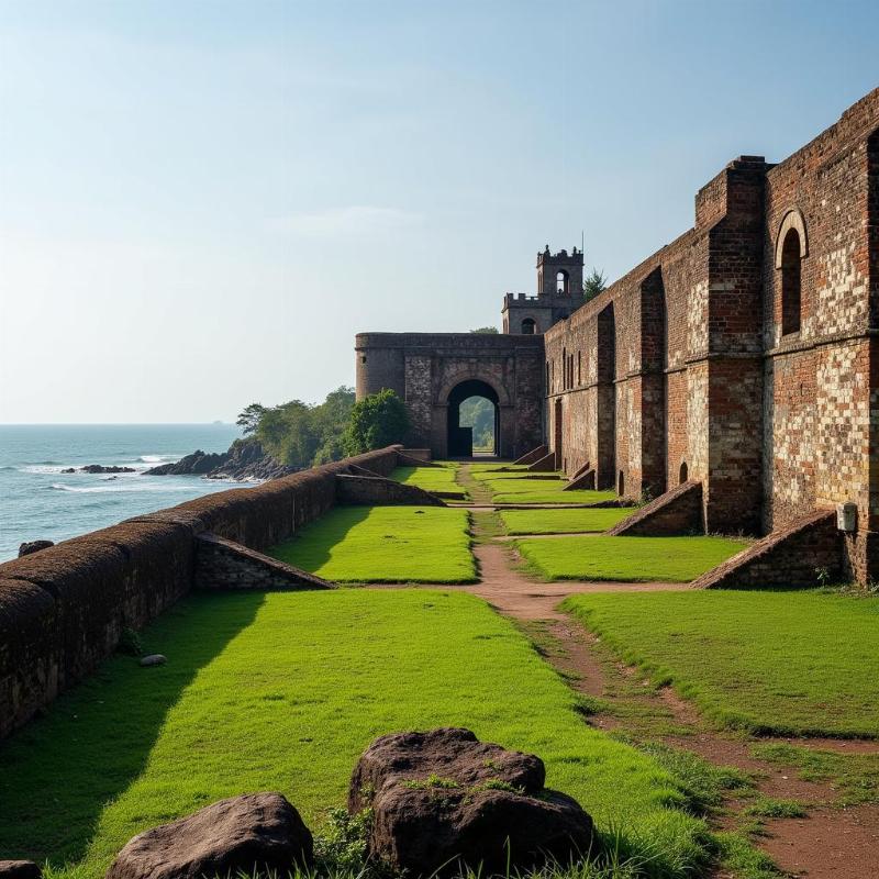 North Goa Historical Sites - Forts and Churches