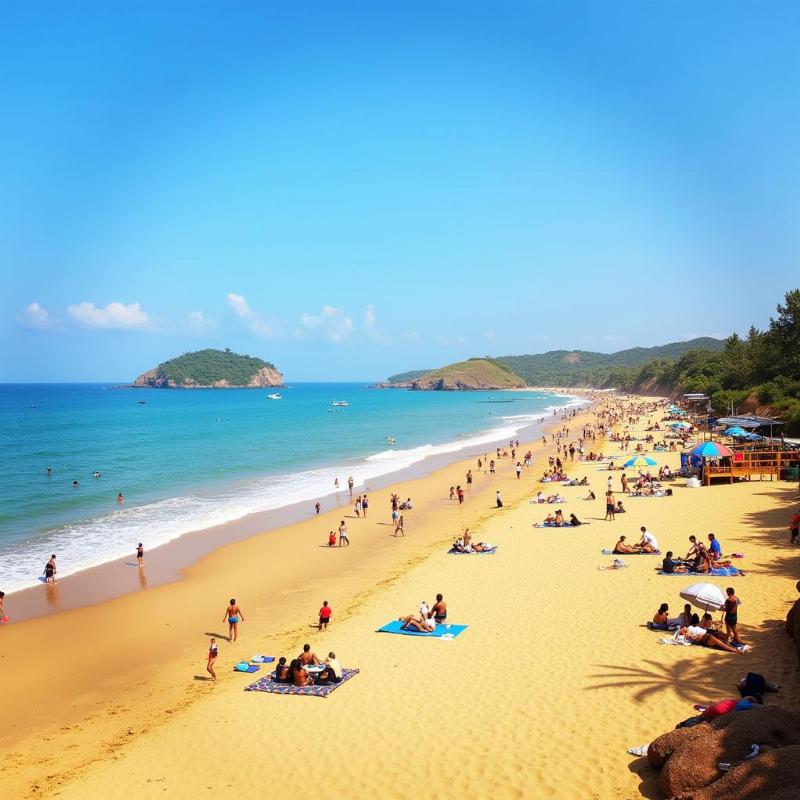 Beaches of Goa in October